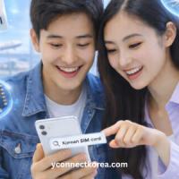 한국갈때 휴대폰은 가장 빠르고 저렴한 Y CONNECT KOREA 한국심카드로 준비하세요!