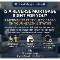 프로의 융자노트 리버스 모기지, 무조건 좋을까요? 내 건강과 상황에 맞는 팩트 체크!