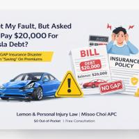 교통사고 보험료 아끼려다 테슬라 남은 할부금 독박 쓴 사연